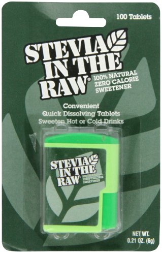 0044800750161 - STEVIA IN THE RAW SWEETENER, 100 COUNT TABLETS