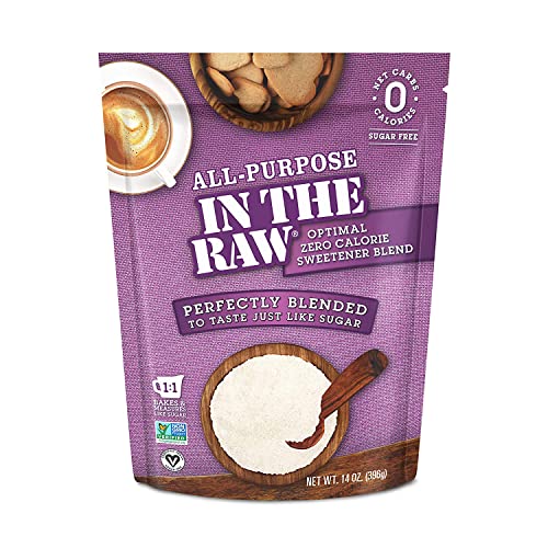 0044800780052 - ALL-PURPOSE IN THE RAW OPTIMAL ZERO CALORIE SWEETENER BLEND PACKETS, 14 OZ. BAG (1 PACK)