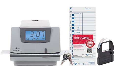 0044942735002 - PYRAMID 3500 MULTI-PURPOSE TIME CLOCK AND DOCUMENT STAMP