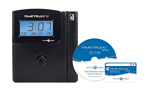 0449427912518 - PYRAMID TTEZ AUTOMATED SWIPE CARD TIME CLOCK SYSTEM (ETHERNET)