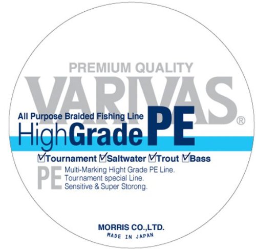 VARIVAS. High Grade PE, 0.6(Max 9.3lb) 150m