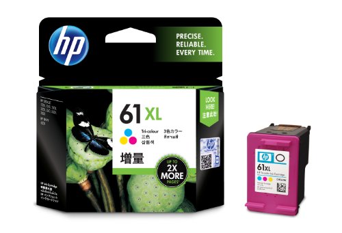 4514953643314 - HP 61XL HIGH YIELD TRI-COLOR ORIGINAL INK CARTRIDGE (CH564WN#140) UP TO 330 PAGES