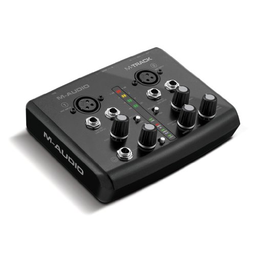 4515295863187 - M-AUDIO M-TRACK TWO-CHANNEL PORTABLE USB AUDIO AND MIDI INTERFACE