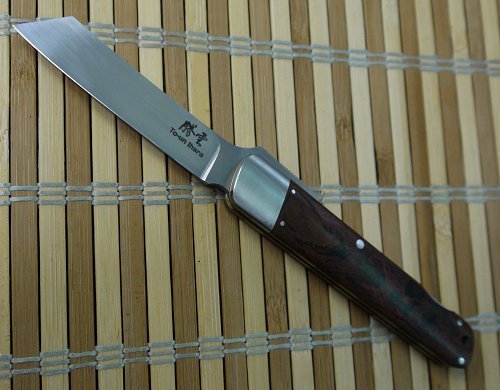 4516759102392 - HIKARI (HIKARI) AGAKUMO TO-UN IHARA KENJI IHARA WORK HIGONOKAMI STYLE KNIFE EBONITE CHROMO 7