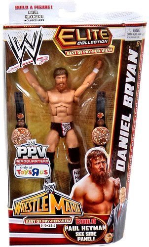 4516793777211 - WWE ELITE COLLECTION EXCLUSIVE BEST OF PAY-PER-VIEW 2013 DANIEL BRYAN ACTION FIGURE (BUILD PAUL HEYMAN) BY MATTEL