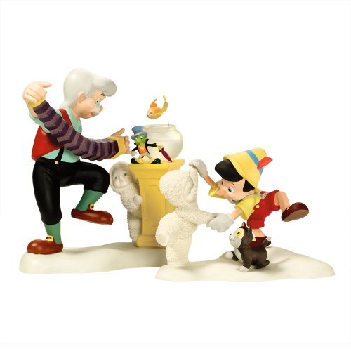 4516796994561 - SNOWBABIES GUEST COLLECTION DANCE AND BE HAPPY PINOCCHIO DISNEY FIGURE DEPARTMENT 56 COMPANIES