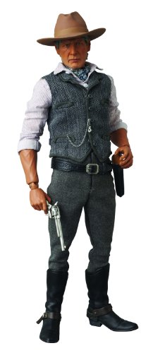 4530956105628 - MEDICOM COWBOYS AND ALIENS COLONEL WOODROW DOLARHYDE REAL ACTION HEROES FIGURE