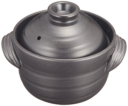 4535513003010 - BANKOYAKI CLAY POT FOR COOKING RICE GOHAN DONABE FOR 2 GOS (ABOUT 300G)