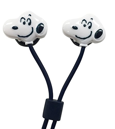 4536219777571 - GOURMANDISE SNOOPY WITH PEANUT DOG HOUSE CASE STEREO EARPHONE SNG-114