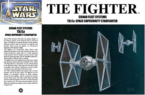4536318210023 - STAR WARS TIE FIGHTER JAPANESE COLLECTIBLE 1/72-SCALE MODEL KIT