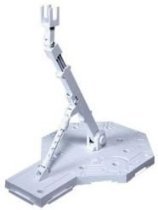 4543112482174 - BANDAI HOBBY ACTION BASE 1 DISPLAY STAND (1/100 SCALE), WHITE