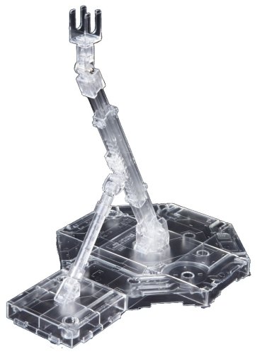 4543112521590 - BANDAI HOBBY ACTION BASE 1 DISPLAY STAND (1/100 SCALE), CLEAR
