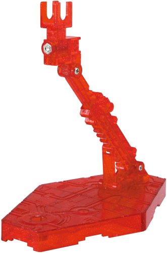 4543112544568 - BANDAI HOBBY ACTION BASE 2 DISPLAY STAND (1/144 SCALE), SPARKLE RED