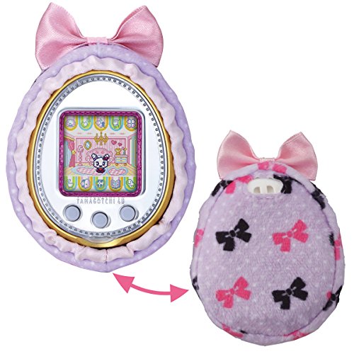 4543112936523 - TAMAGOTCHI 4U SOFT CASE DOTS AND RIBBONS FROM JAPAN