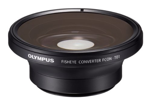 4545350041472 - OLYMPUS FISHEYE TOUGH LENS PACK (LENS AND ADAPTER) FOR TG-1, TG-2, AND TG-3 CAMERAS (BLACK WITH RED ADAPTER) - INTERNATIONAL VERSION (NO WARRANTY)