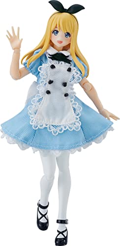4545784068816 - MAX FACTORY FIGMA STYLES: FEMALE BODY (ALICE) DRESS & APRON OUTFIT FIGMA ACTION FIGURE