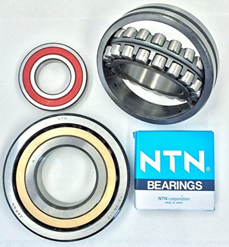 19 mm OD NTN Bearing 607ZZC3 Single Row Micro Ball Bearing C3 Clearance Double Sealed Steel Cage 7 mm Bore ID 6 mm Width 