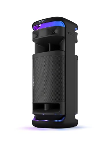 4548736157194 - SONY ULT TOWER 10 BLUETOOTH KARAOKE PARTY SPEAKER WITH POWERFUL BASS, 360° SOUND AND PARTY LIGHTS, INCLUDED WIRELESS MICROPHONE – NEW