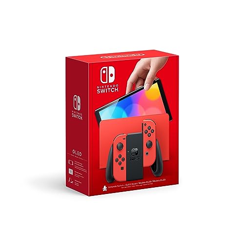 0045496597368 - NINTENDO SWITCH - OLED MODEL: MARIO RED EDITION