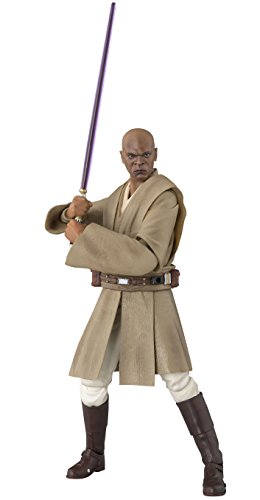 4549660037477 - BANDAI S.H.FIGUARTS MACE WINDU (STAR WARS) ABOUT 150MM ABS & PVC PAINTED ACTION FIGURE