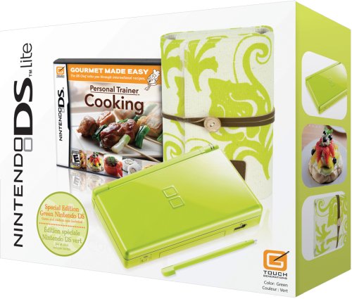 0045496718787 - DS LITE GREEN SPRING BUNDLE W PERSONAL TRAINER COOKING