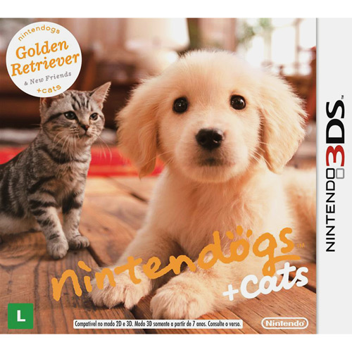 0045496741396 - GAME NINTENDOGS+CATS: GOLDEN RETRIEVER - 3DS