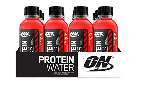 0045529590052 - OPTIMUM NUTRITION PROTEIN WATER, TROPICAL FRUIT PUNCH, 12 COUNT