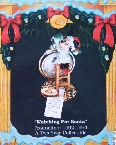 0045544072670 - ENESCO TREASURY OF CHRISTMAS ORNAMENTS - WATCHING FOR SANTA - MICKEY MOUSE