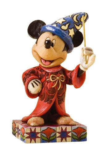 0045544148955 - DISNEY TRADITIONS BY JIM SHORE 4010023 SORCERER MICKEY MOUSE PERSONALITY POSE FI