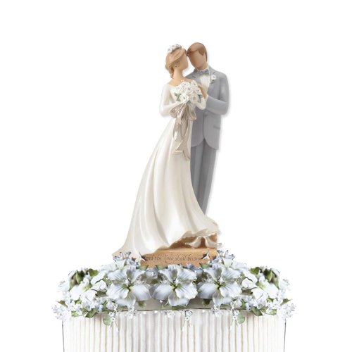 0045544329804 - ENESCO LEGACY OF LOVE WEDDING COLLECTION, WEDDING COUPLE, CAKE TOPPER4