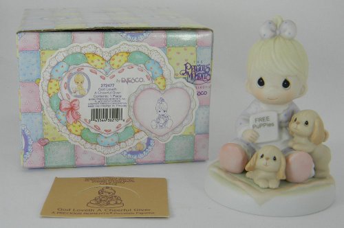 0045544362108 - PRECIOUS MOMENTS BABY COLLECTION 1996 GOD LOVETH A CHEERFUL GIVER 272477