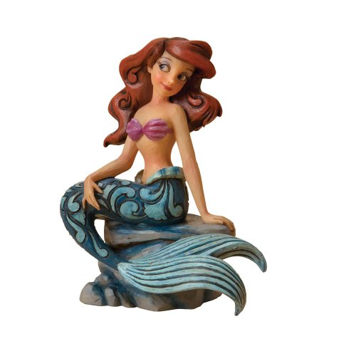 0045544394017 - DISNEY TRADITIONS DESIGNED BY JIM SHORE FOR ENESCO ARIEL FIGURINE 4.25 IN