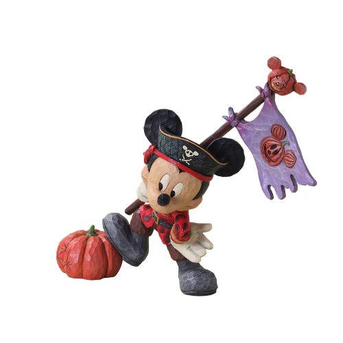 0045544475655 - DISNEY TRADITIONS BY JIM SHORE PIRATE MICKEY FIGURINE, 6-3/4-INCH