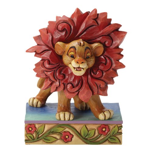 0045544547147 - DISNEY TRADITIONS SIMBA CAN'T WAIT TO BE KING SCULPTURE