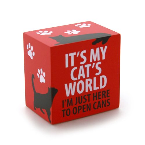 0045544595377 - ENESCO OUR NAME IS MUD - A CATS WORLD PLAQUE