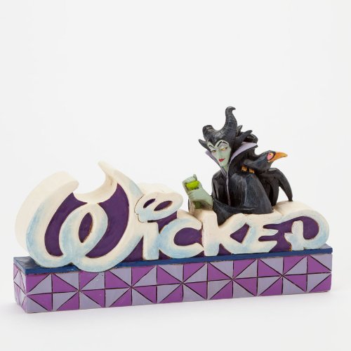 0045544641487 - ENESCO DISNEY TRADITIONS BY JIM SHORE MALEFICENT WICKED FIGURINE, 3.5 IN