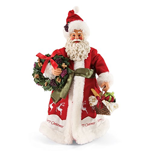 0045544792370 - DEPARTMENT 56 POSSIBLE DREAMS CHRISTMAS SANTA'S UNCORKED FIGURINE