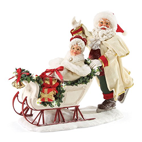 0045544792844 - DEPARTMENT 56 POSSIBLE DREAMS CHRISTMAS SANTA'S WONDERLAND OF SNOW FIGURINE