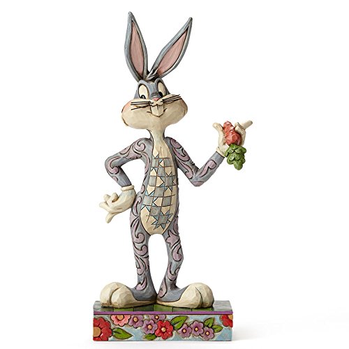 0045544820882 - JIM SHORE LOONEY TUNES WHATS UP DOC BUGS BUNNY WITH CARROT FIGURINE 4049382 NEW