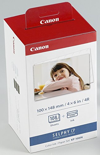 0045555658825 - CANON KP-108IN COLOR INK AND 108 SHEET 4 X 6 PAPER SET