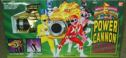0045557022532 - POWER CANNON MIGHTY MORPHIN POWER RANGERS WEAPON