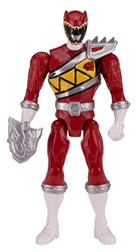 0045557421410 - POWER RANGERS DINO CHARGE - 6.5 DOUBLE STRIKE RED RANGER ACTION FIGURE