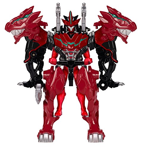 0045557431143 - POWER RANGERS DINO SUPER CHARGE - DELUXE T-REX SUPER CHARGE ZORD ARMOR RANGER ACTION FIGURE