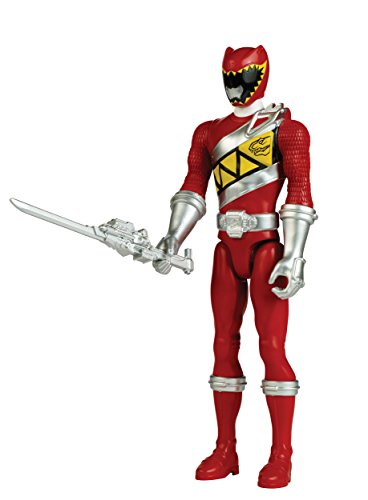 0045557431211 - POWER RANGERS DINO SUPER CHARGE - 12 RED RANGER ACTION FIGURE