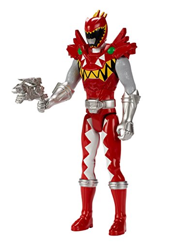 0045557431310 - POWER RANGERS DINO SUPER CHARGE - 12 T-REX SUPER CHARGE RED RANGER ACTION FIGURE