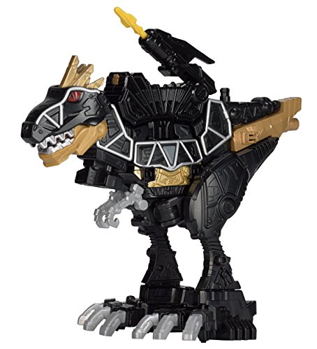 0045557431525 - POWER RANGERS DINO SUPER CHARGE - DELUXE BLACK T-REX ZORD ACTION FIGURE