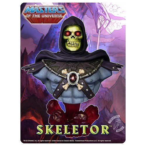 0045559329547 - MASTERS OF THE UNIVERSE SKELETOR BUST