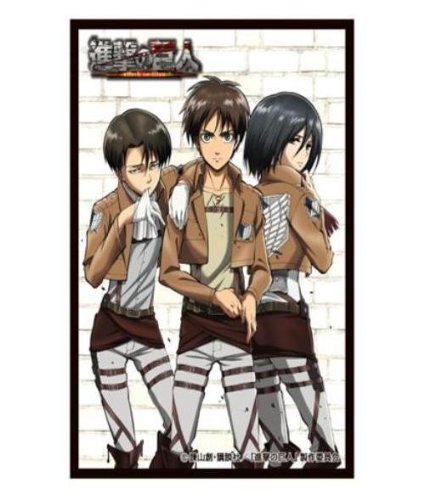 4560456504072 - ATTACK ON TITAN LEVI EREN MIKASA CARD GAME CHARACTER SLEEVES COLLECTION SIEG KRONE STRENGTH OF UNITY SHINGEKI NO KYOJIN SURVEY CORPS SNK