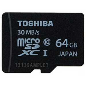 4562131644608 - TOSHIBA MU-B064GX MICROSDXC MEMORY CARD 64GB CLASS10 UHS-I