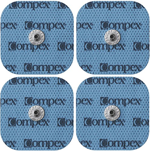 0045625003340 - COMPEX EASY SNAP PERFORMANCE ELECTRODES, 2 X 2 (20 PACK)